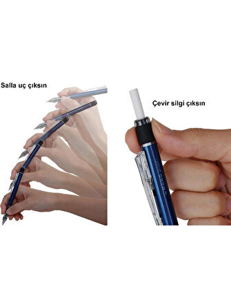 Tombow Mono Graph Mekanik Pastel Krem Sarı 0.7 Uçlu Kalem (MG-54R7)