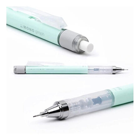 Tombow Mono Graph Mekanik Pastel Mint Yeşili 0.7 Uçlu Kalem (MG-64R7)