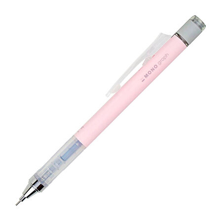 Tombow Mono Graph Mekanik Versatil Uçlu Kalem 0.7 Pastel Sakura Pembe (MG-85R7)