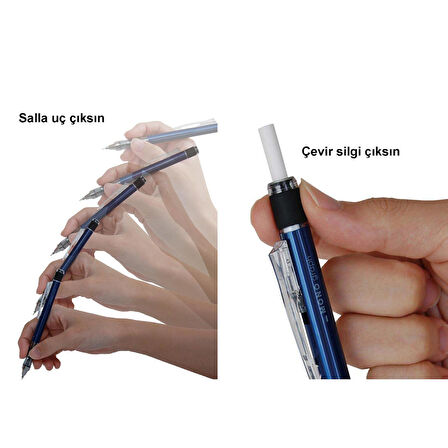 Tombow Mono Graph Mekanik Versatil Uçlu Kalem 0.7 Pastel Sakura Pembe (MG-85R7)