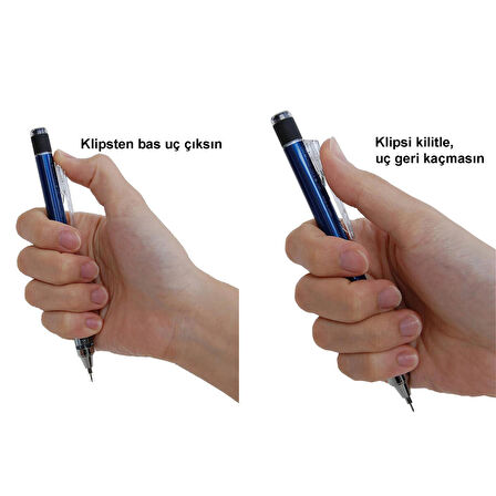 Tombow Mono Graph Mekanik Versatil Uçlu Kalem 0.7 Pastel Sakura Pembe (MG-85R7)