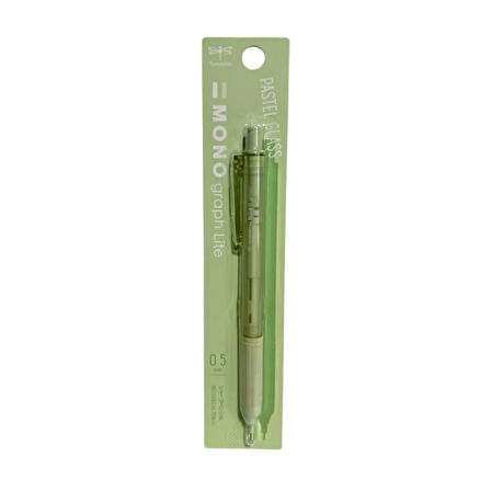 Tombow Mono Graph Lite Pastel Glass Cam Yeşil 0.5 Kalem (MGL607LPK)