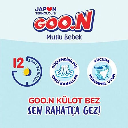 Goon Mutlu Bebek 5 Numara 62'li Külot Bez