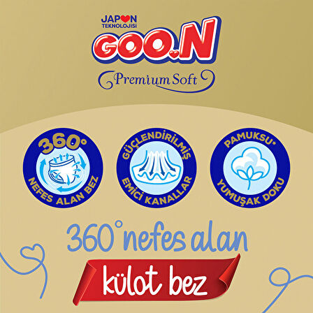 Goon Külot Bez Premium 7 Beden 21'li 18-30 Kg