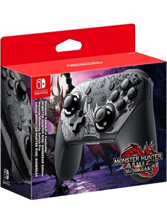 Nintendo Switch Pro Controller Monster Hunter Rise Sunbreak Edition