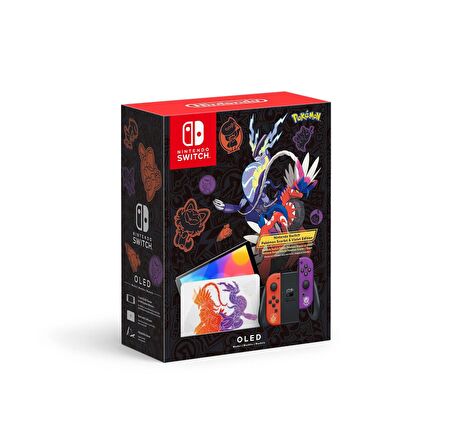 Nintendo Switch OLED Pokemon Scarlet & Violet Limited Edition (İthalatçı Garantili)