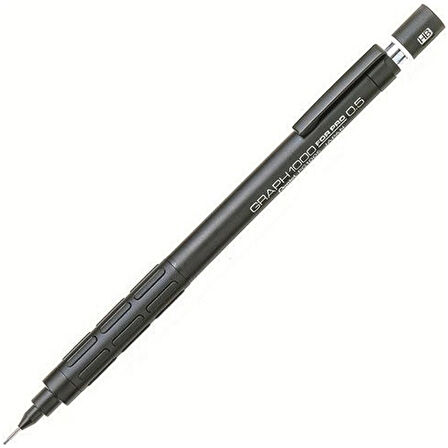 Pentel Graph 1000 0,5mm Mat Metal Gövde Profesyonel Vesatil Kalem Y PG1005CS-B