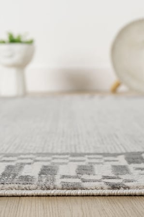 Gusto Serisi 904 - Gri Renk - Modern Zarafet - Salon & Oturma Odası Halısı