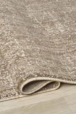 Seyran Petra 1086 Kahve Düz Halı – 5 mm Polyester Jüt Taban Dokuma Halı | 2200 gr/m²