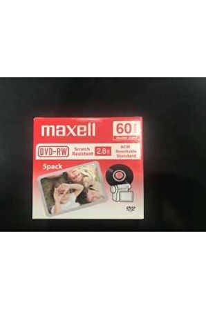 Maxell Dvd-rw 2.8gb 8cm Rewritable Standar Kamera Dvd