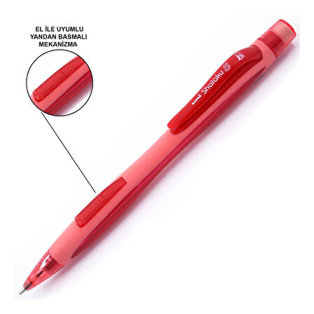Uni-Ball Shalaku 0,5mm Mavi Yandan Basmalı Versatil Kalem M5-228