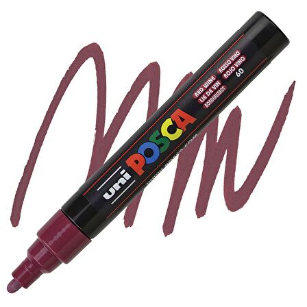 Uni Posca Marker PC-5M 1.8-2.5MM Wine Red