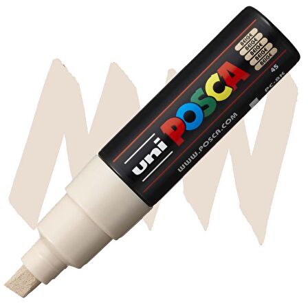 Uni Posca Marker PC-8K 8.0mm Beige