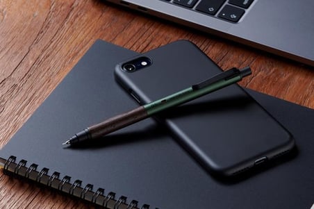 Mitsubishi Pencil Kurutoga Wood 0.5mm  Steel Gray