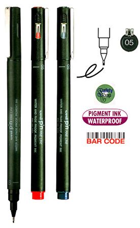 UNİ DRAWING PEN PIN05-200 0.5 MAVİ