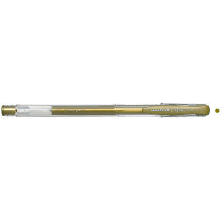 Uni-Ball Roller Kalem Signo Fine Jel Bilye Uç 0.8 MM Altın UM-100