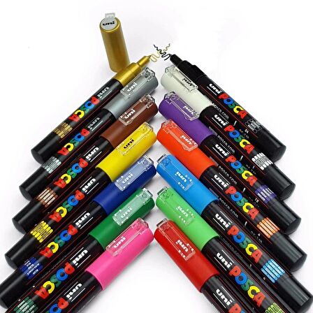 Unibal Unı Posca Pc-1m 10 Renkli Set