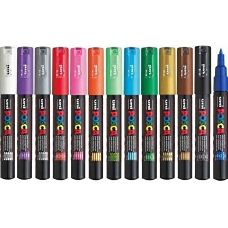 Unibal Unı Posca Pc-1m 10 Renkli Set