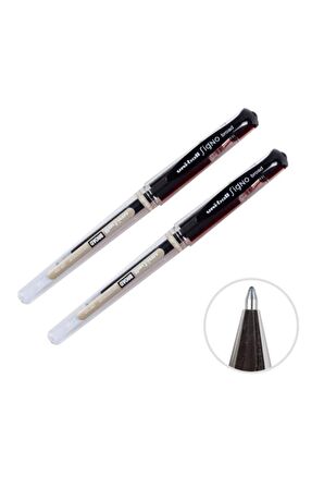 Siyah İmza Kalemi Um-153 Signo Broad Roller Kalem 1,0 Mm 2 Adet