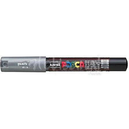 Uni Posca Marker PC-1M 0.7mm Silver