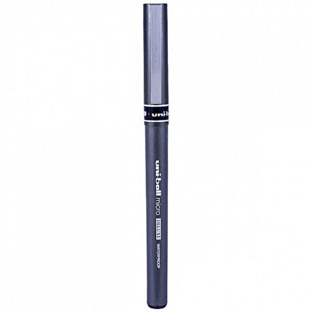 Uniball UB-155 Micro Deluxe 0.5 Roller Kalem Mavi