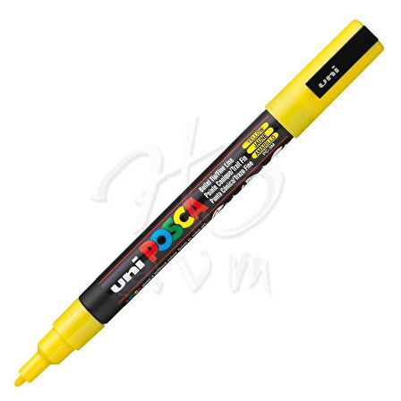 Uni Posca Marker PC-3M 0.9-1.3MM Yellow