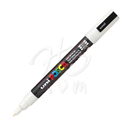 Uni Posca Marker PC-3M 0.9-1.3MM White