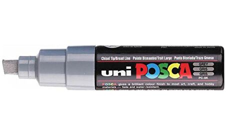 Uni Posca Marker PC-8K 8.0mm Grey