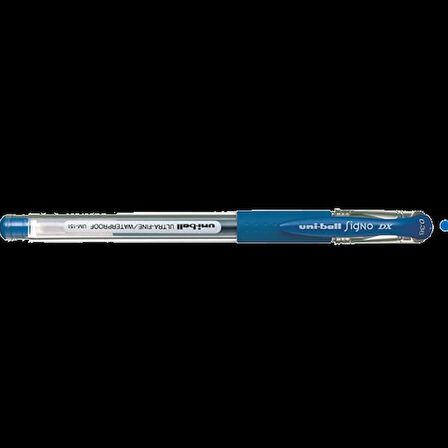 Uni Ball Roller Kalem Signo Dx Jel Bilye Uç 0.38 Mm Mavi Um 151   12'li Paket / Uni Ball