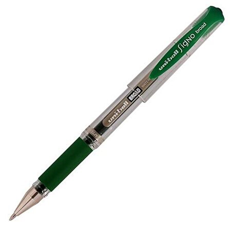 UNI-BALL UM-153 SIGNO BROAD İMZA KALEMİ 1,0mm YEŞİL