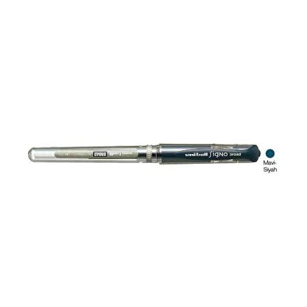 Uni Ball Roller Kalem Signo Broad Jel Bilye Uç İmza Kalemi 1.0 Mm Mavi Siyah Um 153