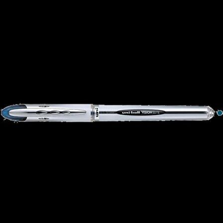 Uni Ball Roller Kalem Vision Elite Bilye Uç 0.8 Mm Mavi Siyah Ub 200   12'li Paket / Uni