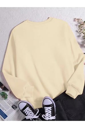 Unisex Emerald Wizard Crest Baskılı Bisiklet Yaka Sweatshirt