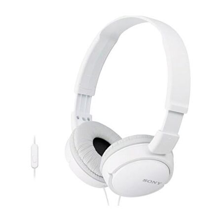 Sony MDR-ZX110AP Stereo Mikrofonlu Kulaklık BEYAZ