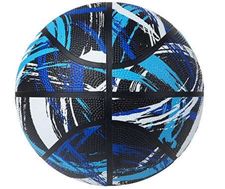 Moletn Grafik Serisi Mavi-Siyah Basketbol Topu B7F1601-KB 