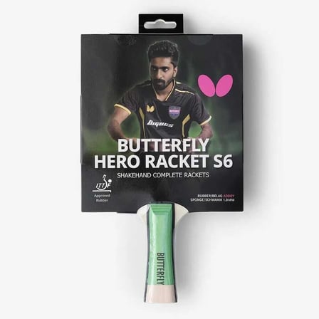 Butterfly Hero Racket S6 Masa Tenisi Raketi 6251760002