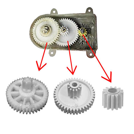 Beko Bkk 2156 Mutfak Robotu Hazne Kapağı Dişli Tamir Seti Uyumlu