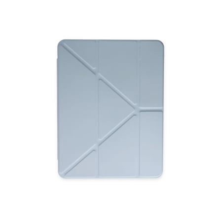 Apple iPad 10.2 (8.nesil) Kılıf Kalemlikli Mars Tablet Kılıfı - Mavi