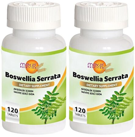 Boswellia Serrata 2x120 Tablet Akgünlük 740 Mg