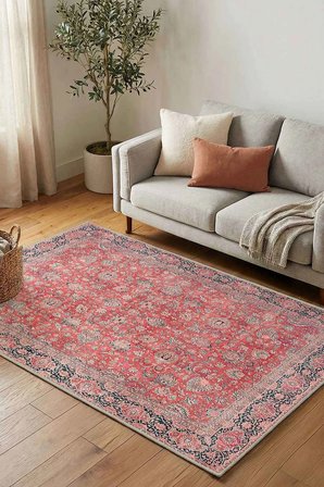 Yıkanabilir Kaymaz Taban Dijital Baskılı Halı ve Yolluk – Leke Tutmaz Salon & Mutfak Halısı