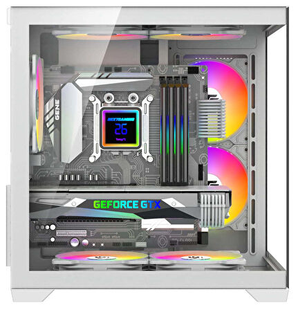 Xaser Sword X60 Mini Ryzen 7 5700X 32GB Ram 1TB M.2 NVMe SSD 8GB RTX5060 Masaüstü Oyuncu Bilgisayarı