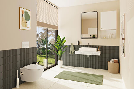 VitrA ArchiPlan 7401B003-0041 Dar Lavabo, 60x38 cm, Beyaz