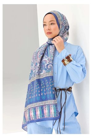 Tencel Monare Şal Bohem Mocha Mousse