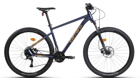 Carraro Crx 924 HD Fren 24 Vites 29 Jant Dağ Bisikleti Parıltılı Lacivert Bronz 44 Kadro