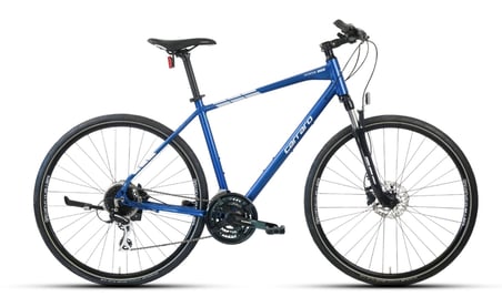 Carraro Sportive 225 HD Fren 24 Vites 28 Jant Şehir Bisikleti Metalik Lacivert Gümüş 51 Kadro