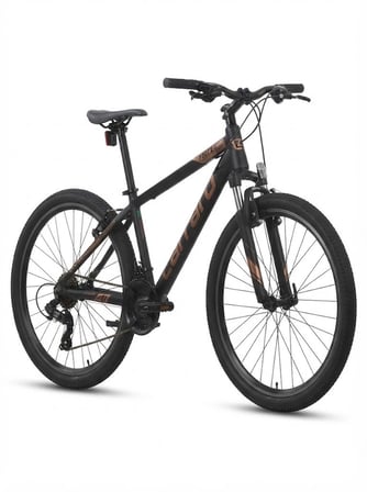 Carraro Force 600 V Fren 21 Vites 26 Jant Dağ Bisikleti Mat Siyah Bronz Beyaz 38 Kadro