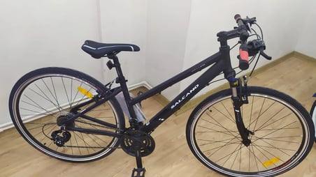 Salcano City Life 21S Unisex V Fren 21 Vites 28 Jant Şehir Bisikleti Mat Siyah Beyaz 16 Kadro