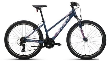 Carraro Force 601 V Fren 21 Vites 26 Jant Dağ Bisikleti Lacivert Pembe Beyaz 38 Kadro