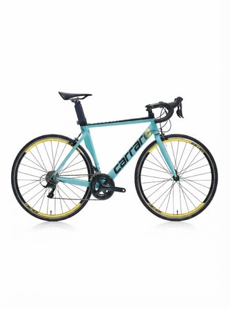 Carraro Race 042C Aero Kumpas Fren Sora 18 Vites 28 Jant Yol Yarış Bisikleti Turkuaz Siyah 52 Kadro
