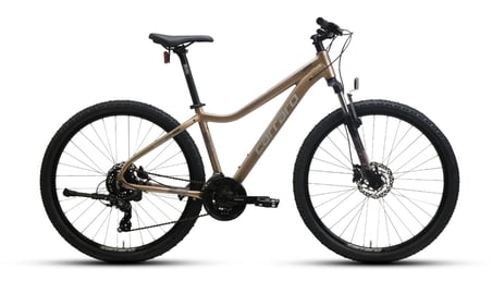 Carraro Speed 721 HD Fren 21 Vites 27,5 Jant Dağ Bisikleti Bronz Kahverengi Gümüş 41 Kadro